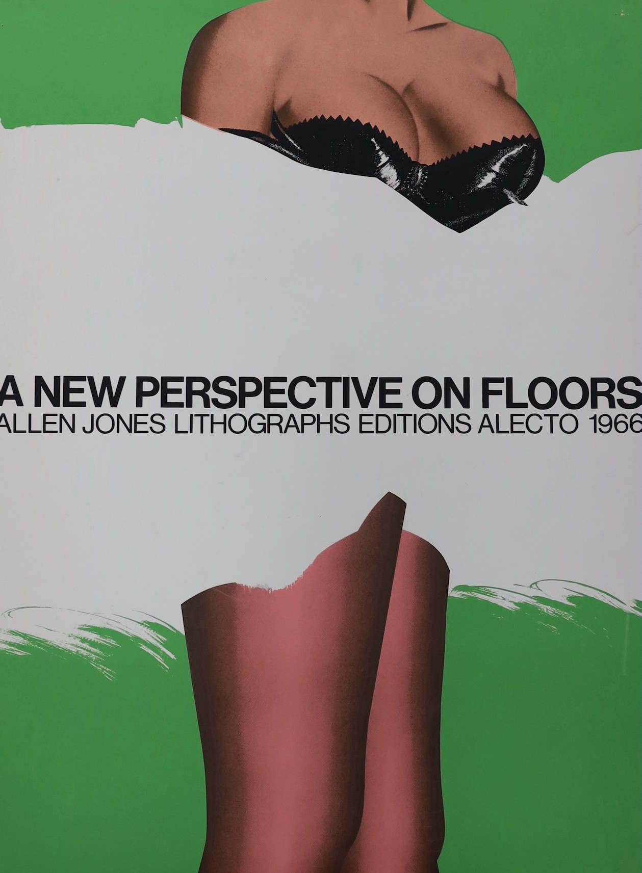 Allen Jones R.A. (b.1937), two offset lithographs, posters for A New Perspective on Floors, 76 x 57cm & Life Class, 85 x 55cm.